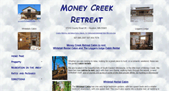 Desktop Screenshot of moneycreekretreat.com